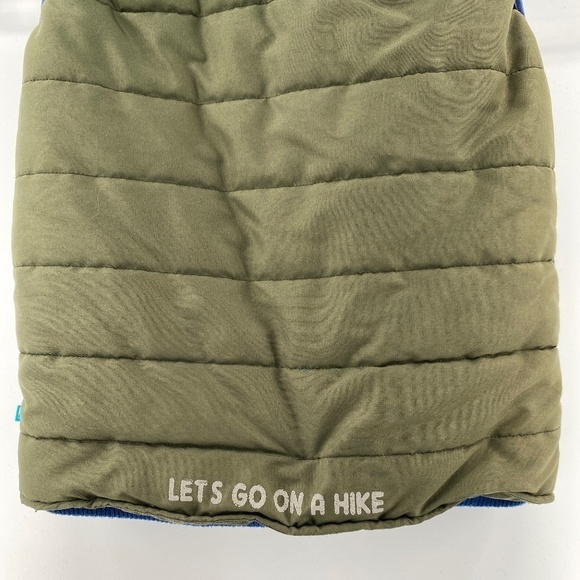 🎁5/$25 LIEF Fashion Vest Boys Size 7 My Super jacket Insulated Removable Hood - Picture 8 of 13